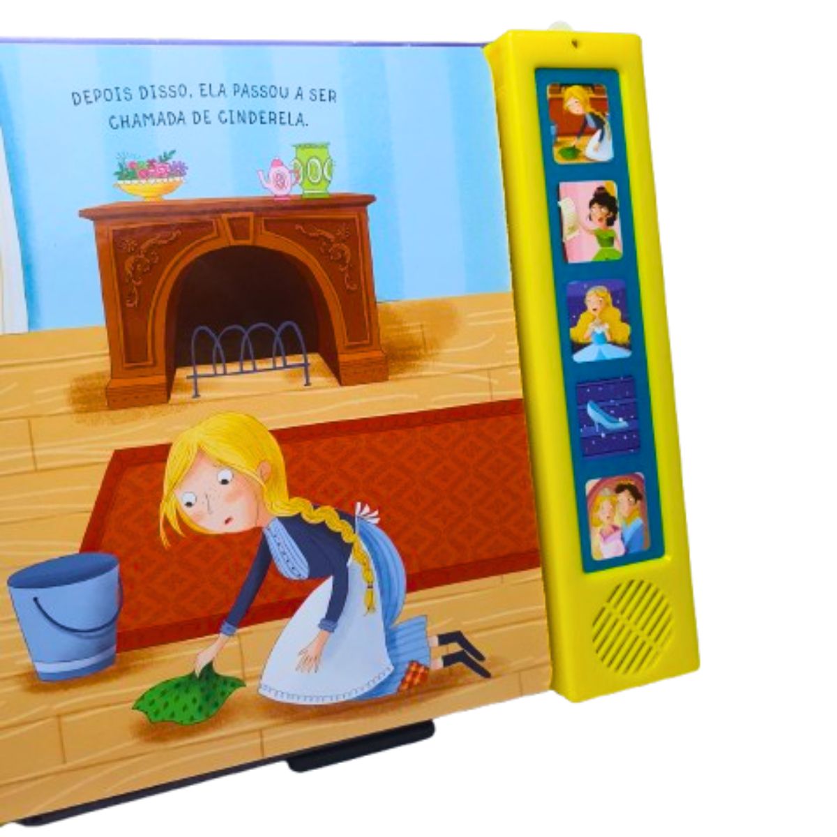 Livro Infantil Sonoro Contos Clássicos Cinderela / Ler E Ouvir - Ciranda Cultural