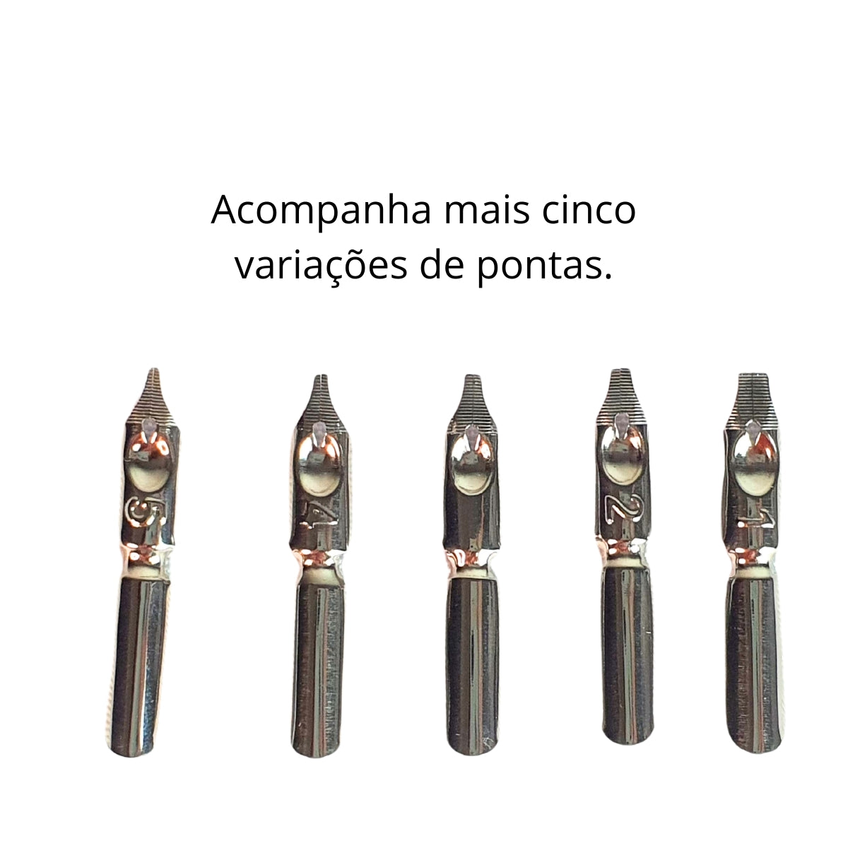 Caneta Tinteiro Simples Pena Amarela