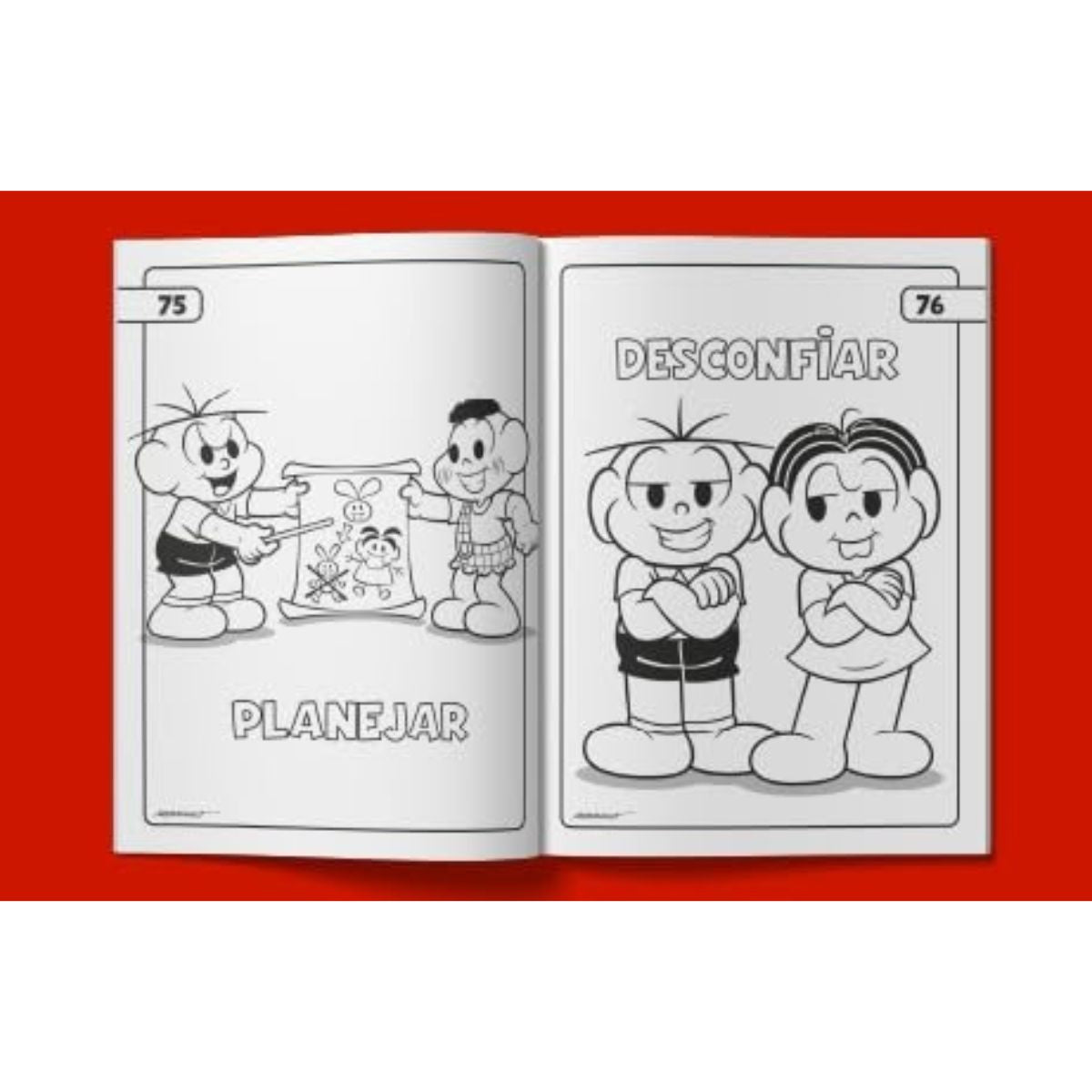 Livro Infantil Para Colorir 101 Primeiros Desenhos Turma Da Mônica - Ciranda Cultural