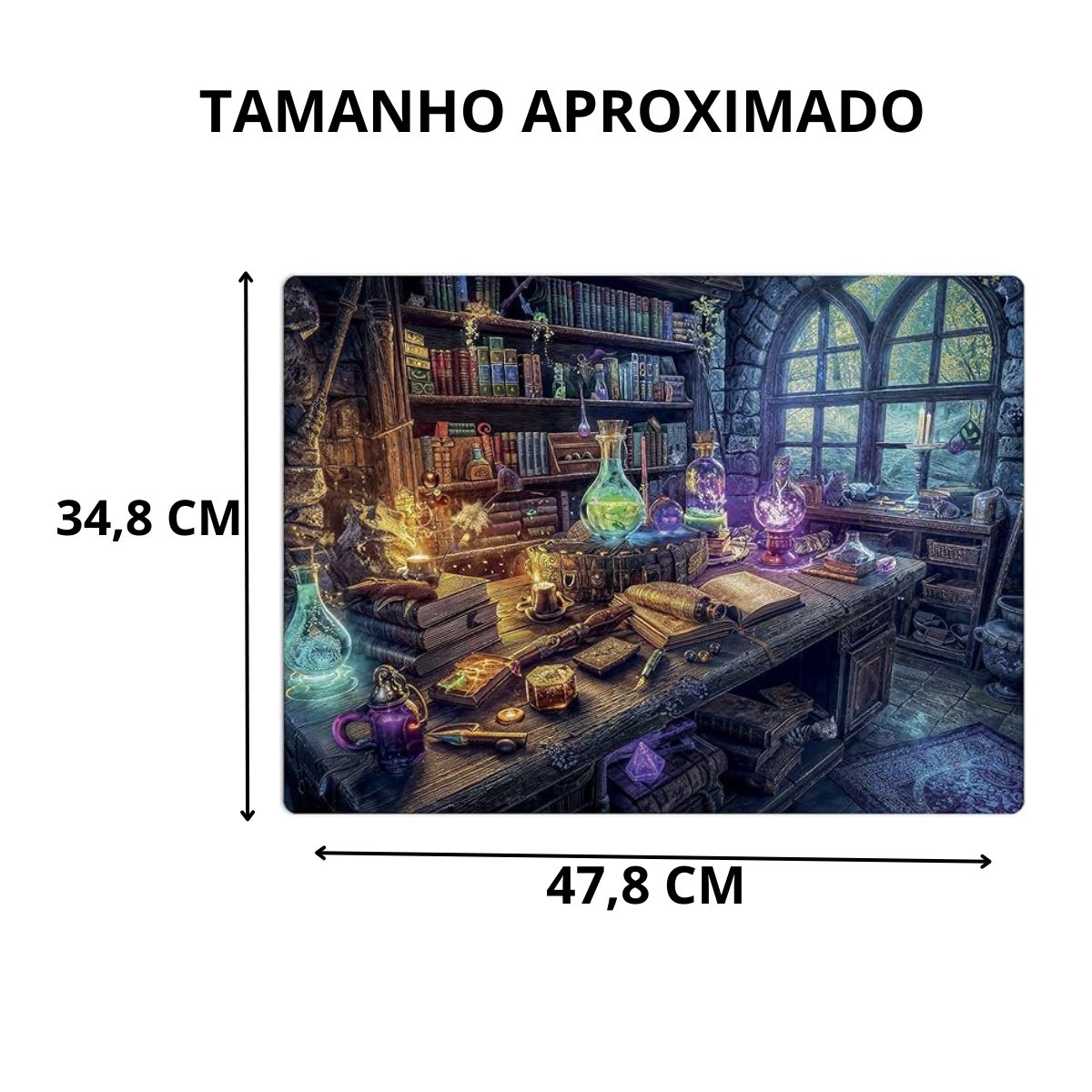Quebra Cabeça Sala De Poções / 500 Peças - Toyster