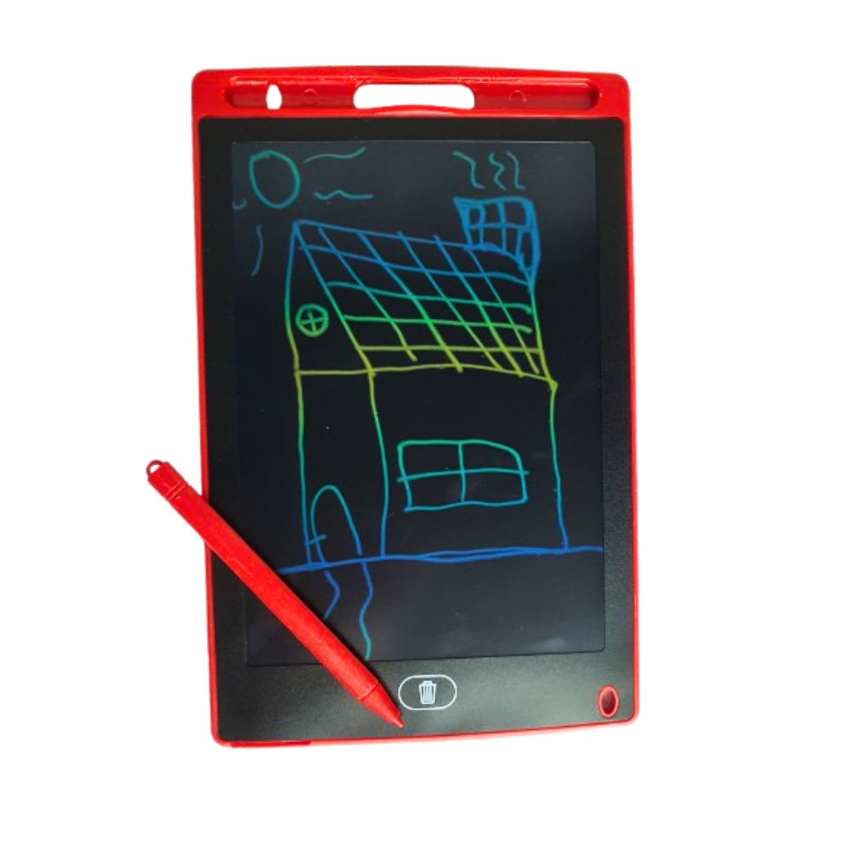 Lousa Magica Infantil Digital Tablet Vermelho Lcd 8.5