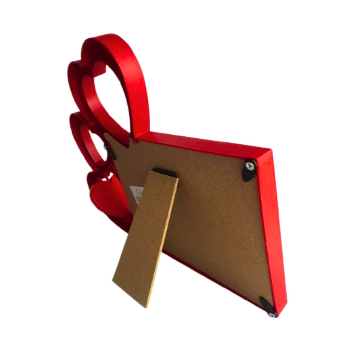 Porta Retrato Coração Giratório Love Decoração Amor Vermelho