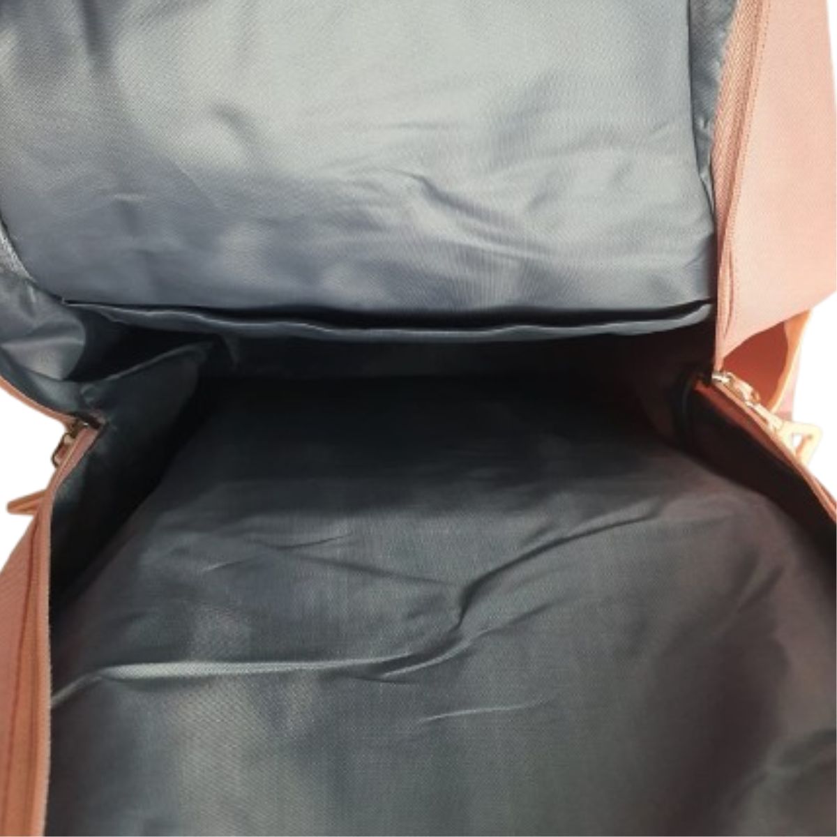 Mochila Bolsa Costas Feminina Com Chaveiro Ursinho Rosa