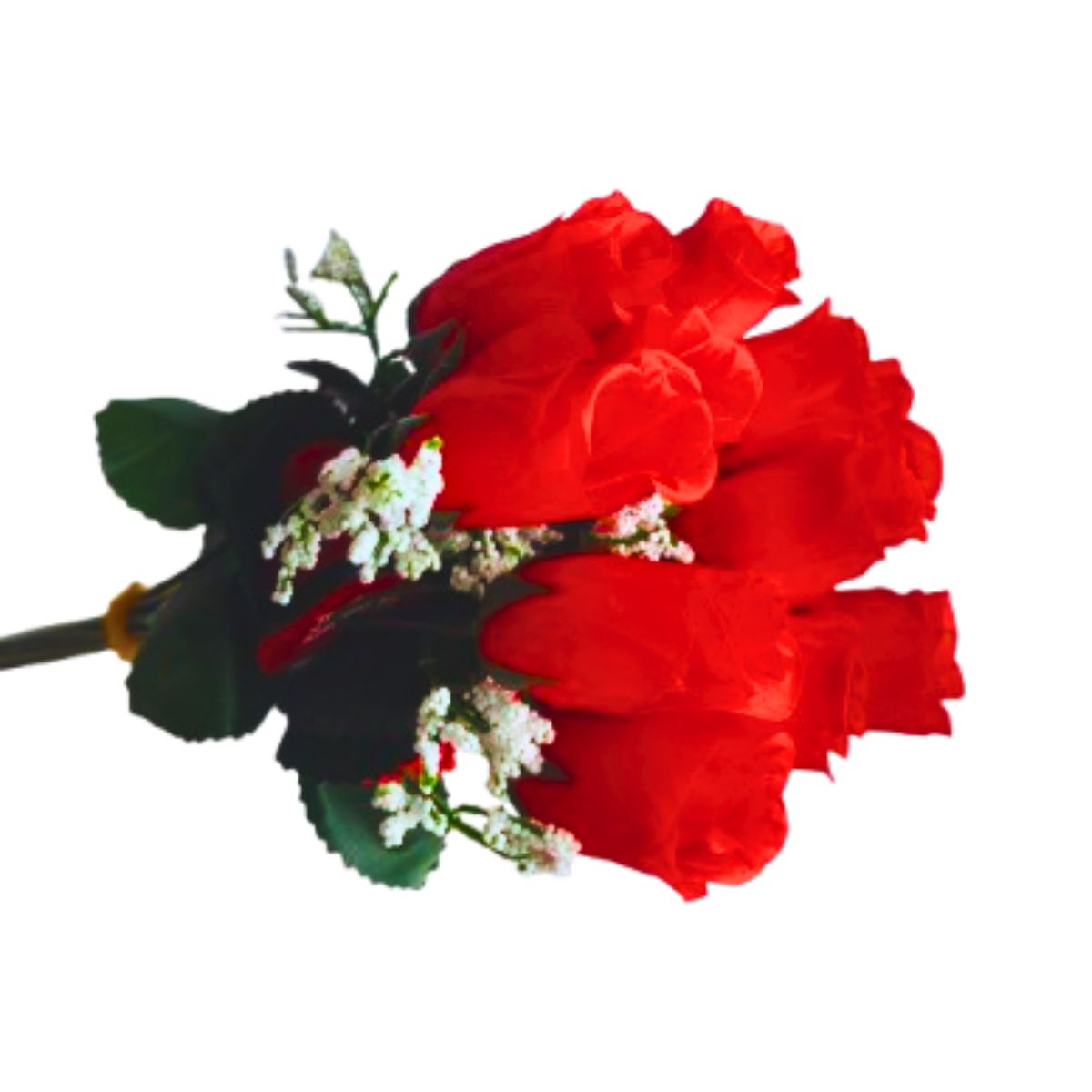 Buquê De Rosas 12 Botões Artificial Dia Das Mães / Namorados