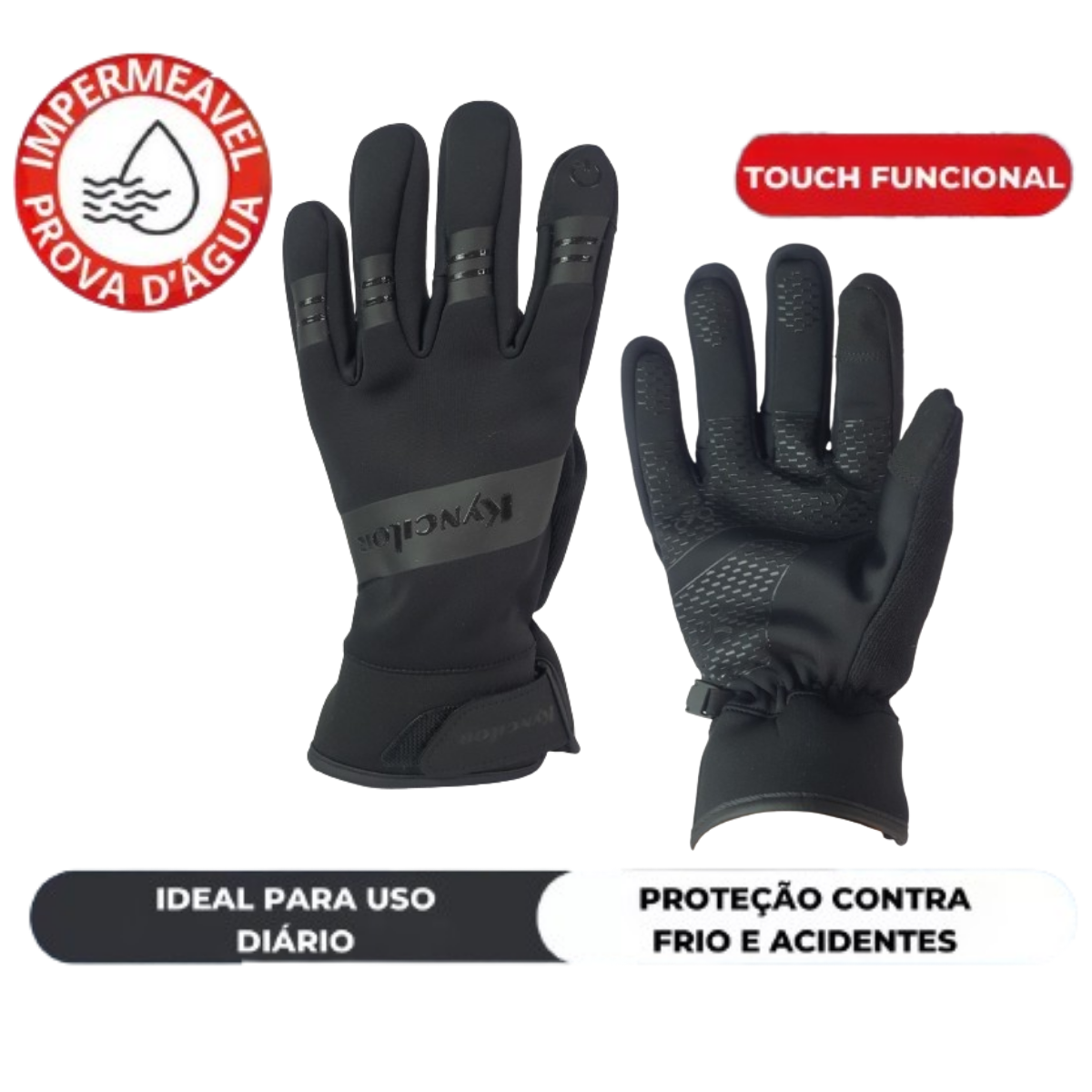 Luvas Impermeáveis Motociclista