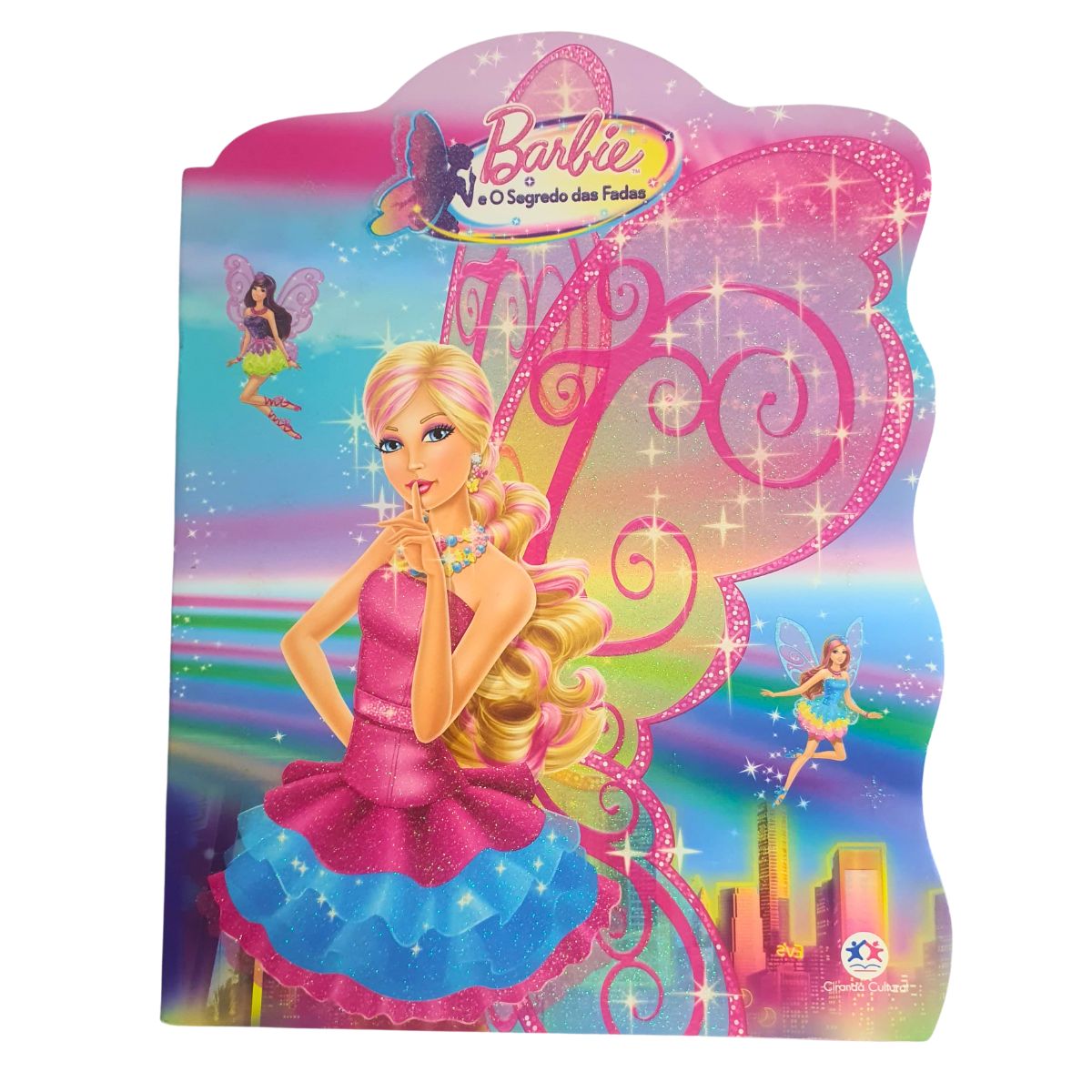 Kit 3 Livros Infantil Barbie: 365 Caça-palavras + 365 Atividades E Desenhos Para Colorir + Barbie E O Segredo Das Fadas - Ciranda Cultural