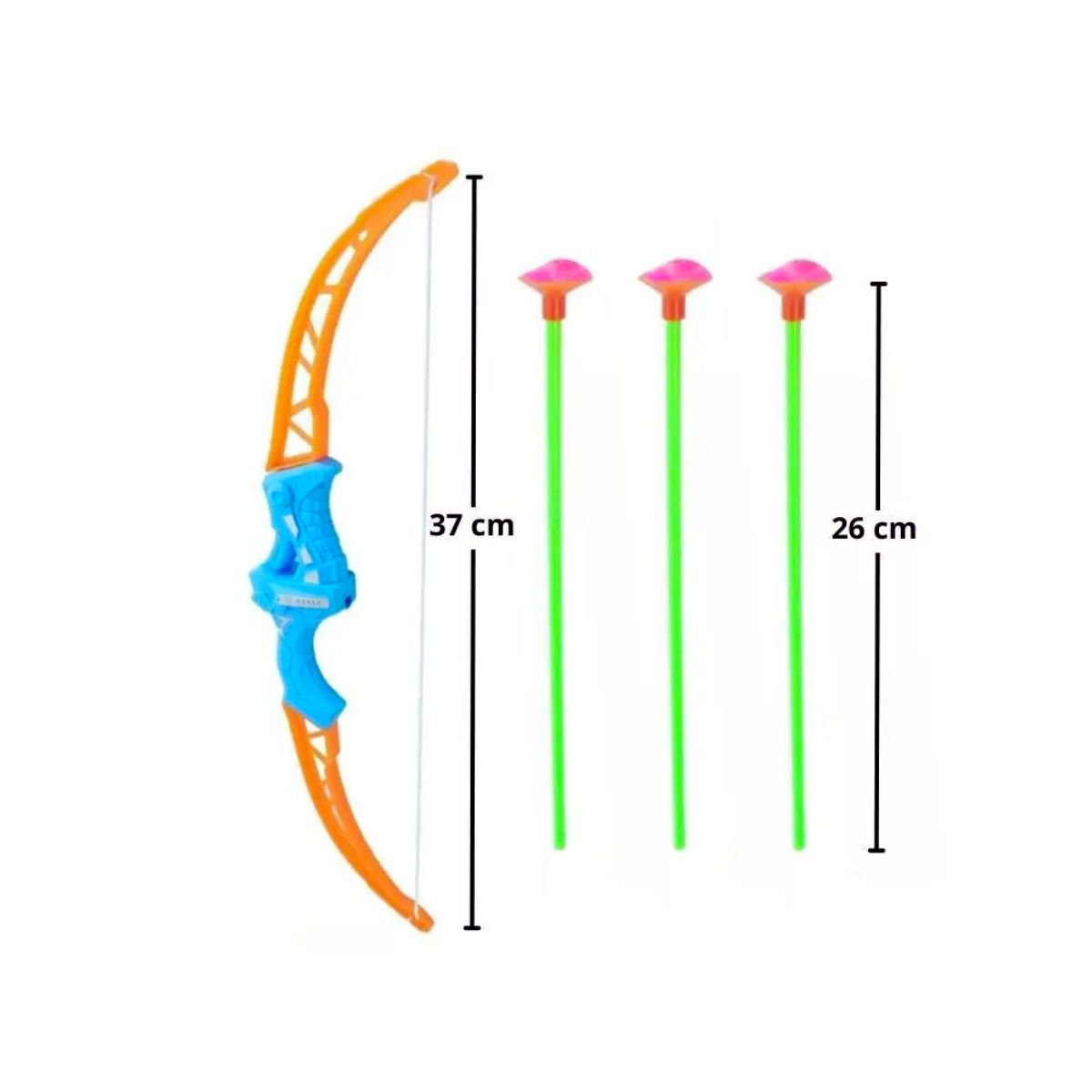 Brinquedo Arco E Flecha Infantil Sortido Arqueiro - Ark Toys