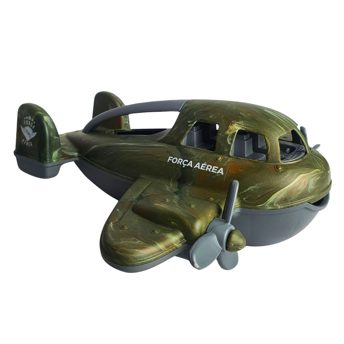 Aqua Plane Força Aérea Patrulha De Combate Camuflado - Brinquedo Para Piscina