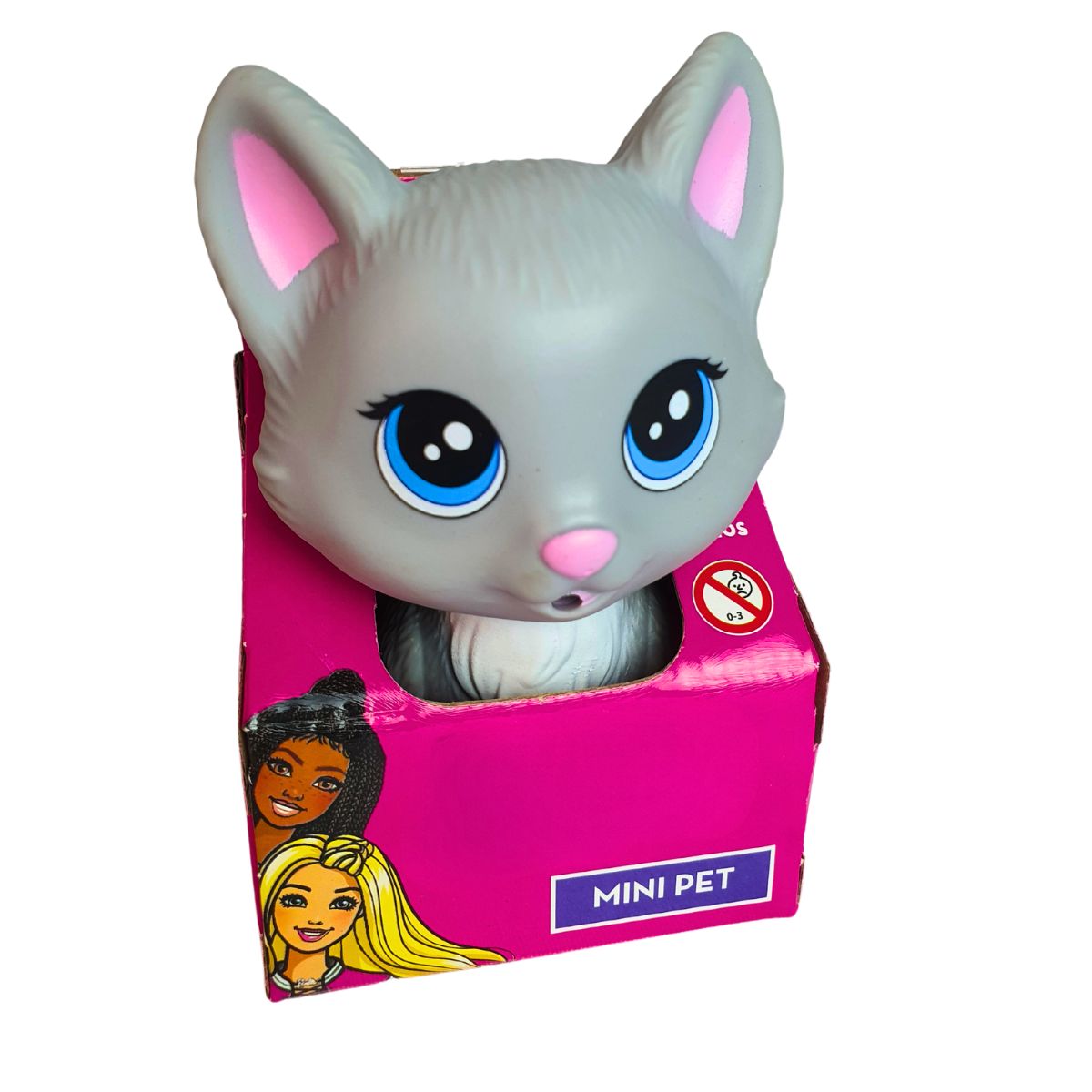 Kit 3 Mini Pets Gatinhas Na Casinha Barbie - Pupee