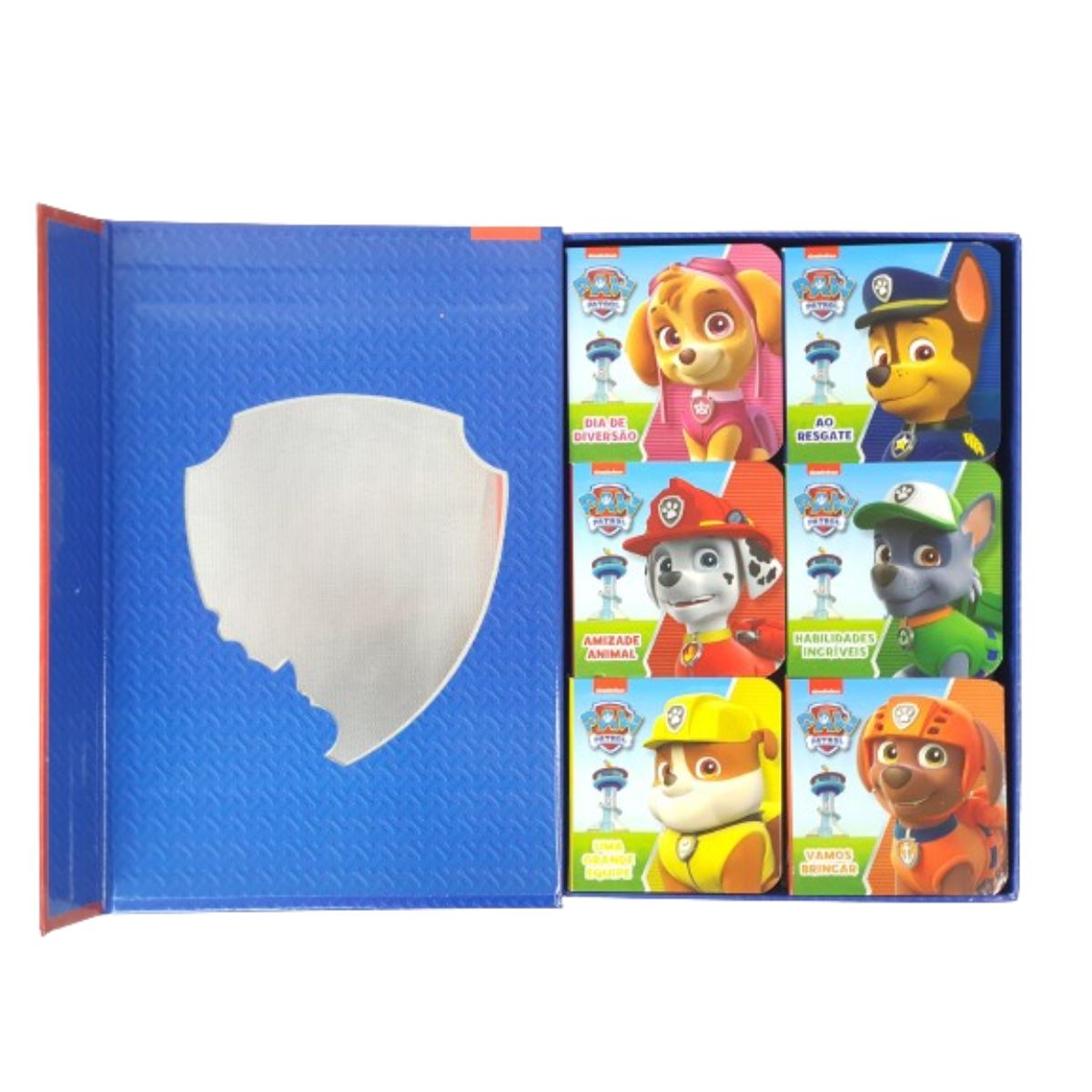 Livros Box Com 6 Minilivros Patrulha Canina - Histórias De Aventura - Ciranda Cultural