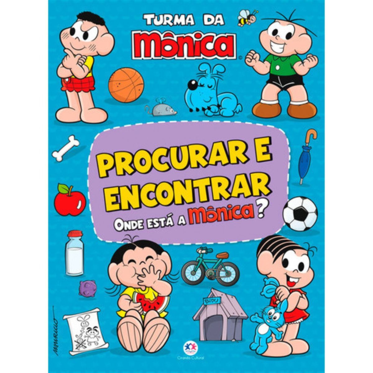 Livro Turma Da Mônica - Procurar E Encontrar / Onde Está A Mônica? - Ciranda Cultural