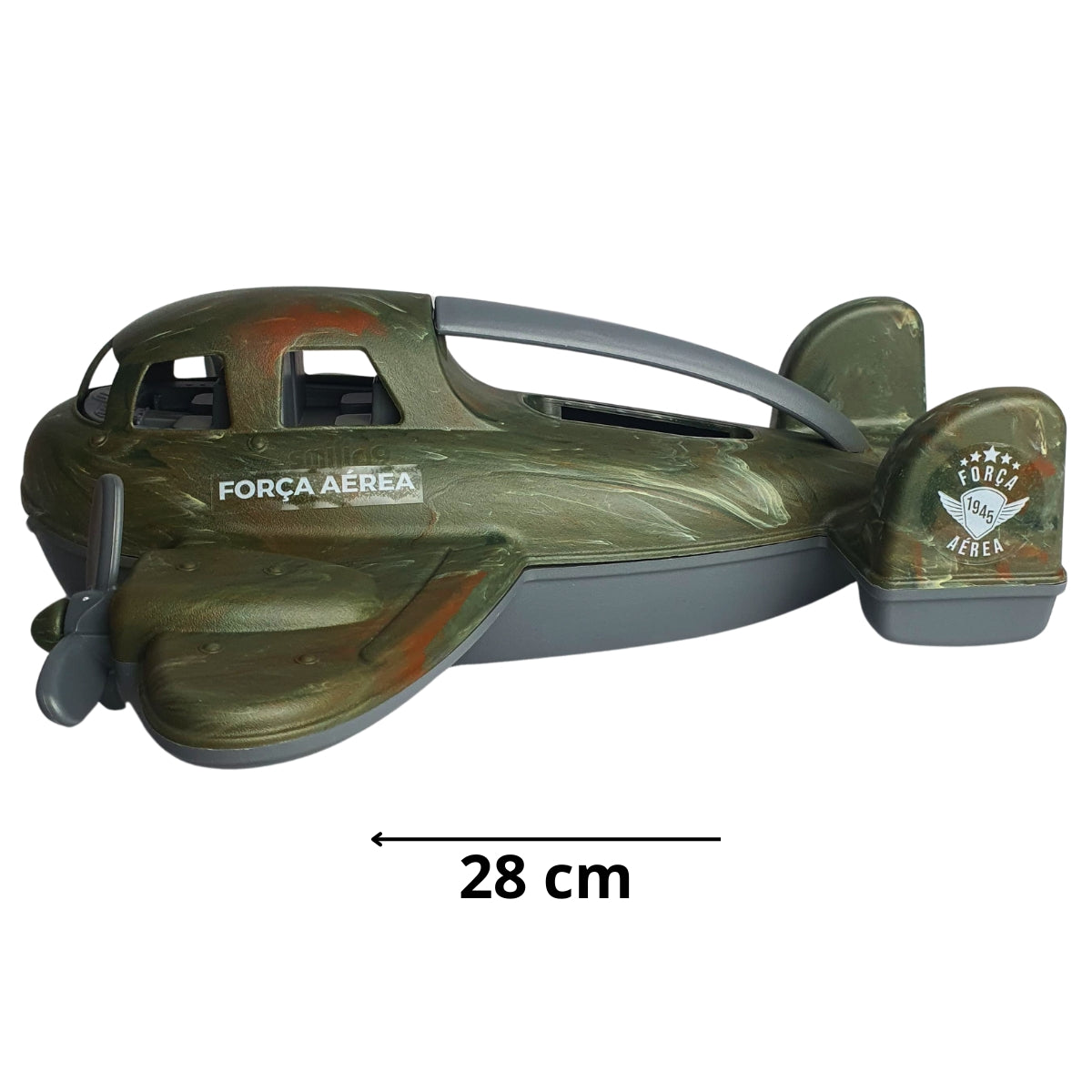 Aqua Plane Força Aérea Patrulha De Combate Camuflado - Brinquedo Para Piscina