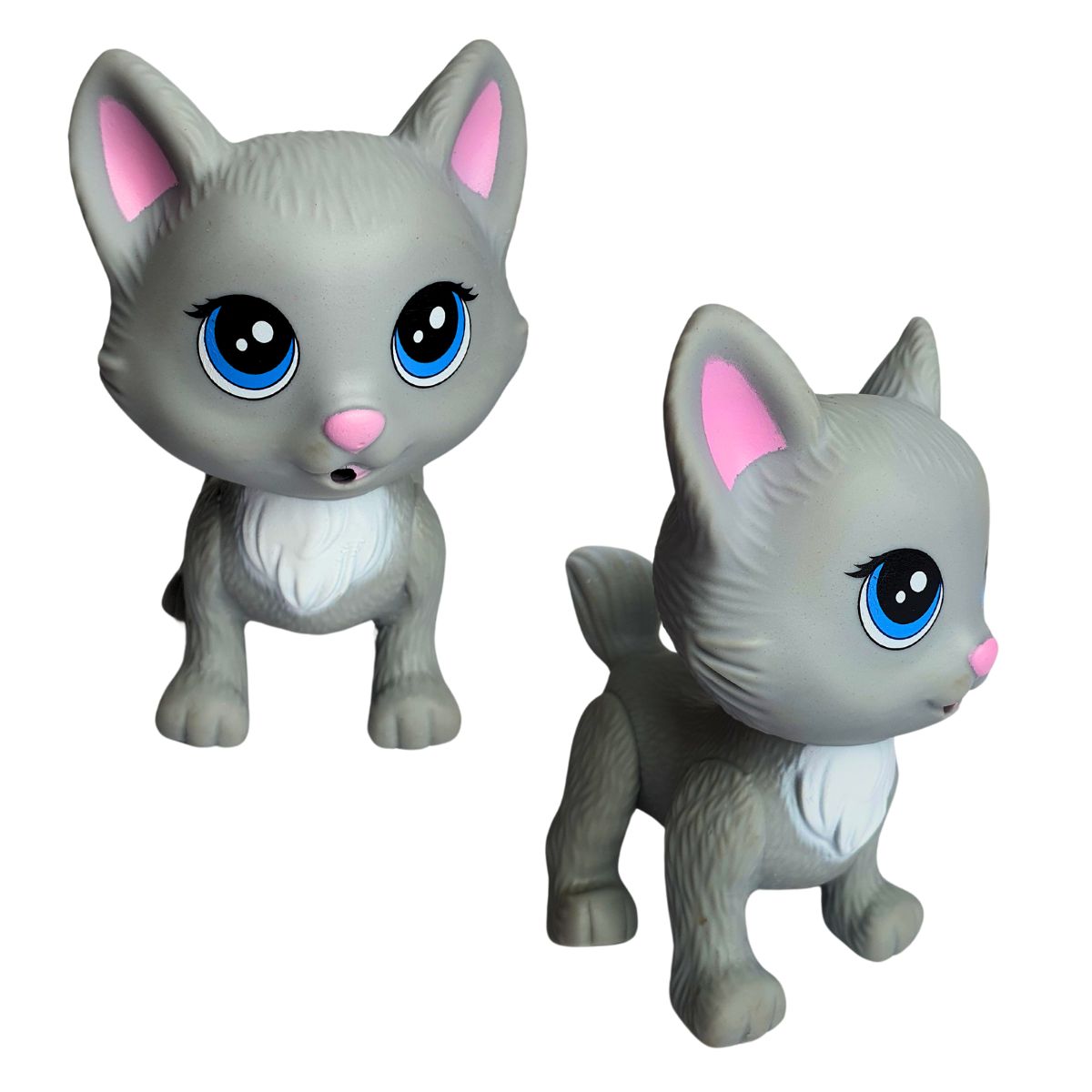 Kit 3 Mini Pets Gatinhas Na Casinha Barbie - Pupee