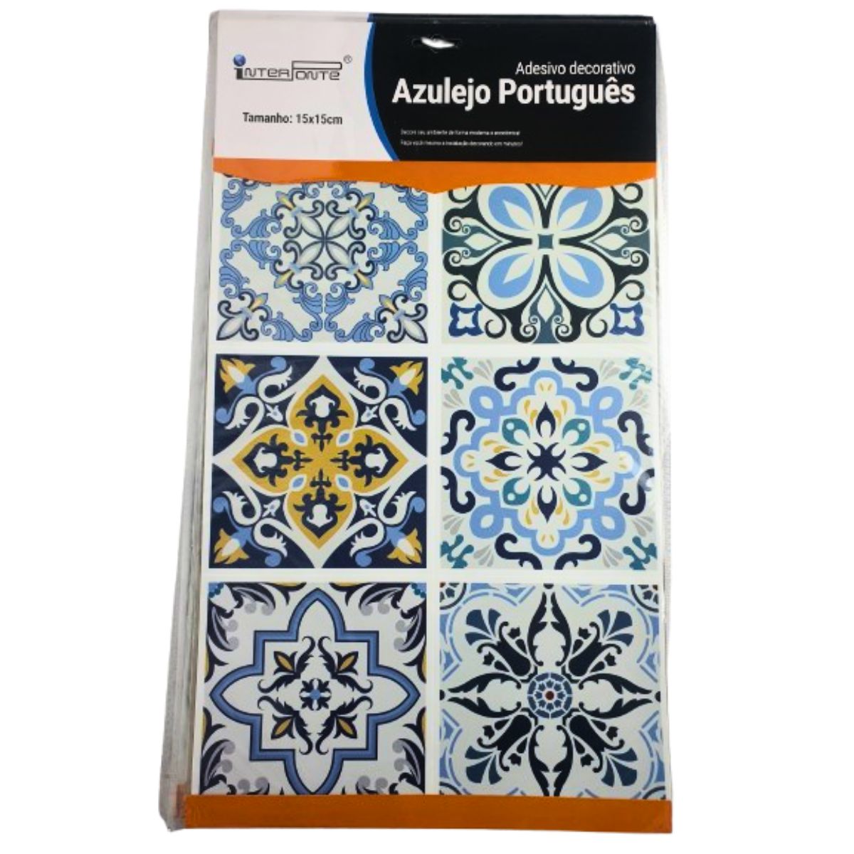 Papel De Parede Adesivo Azulejo Português Colorido Variados