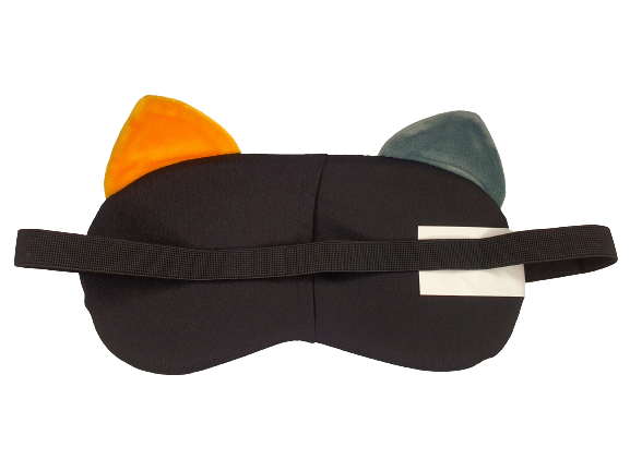 Máscara Gato Manchado - Máscara de Descanso com Bolsa de Gel