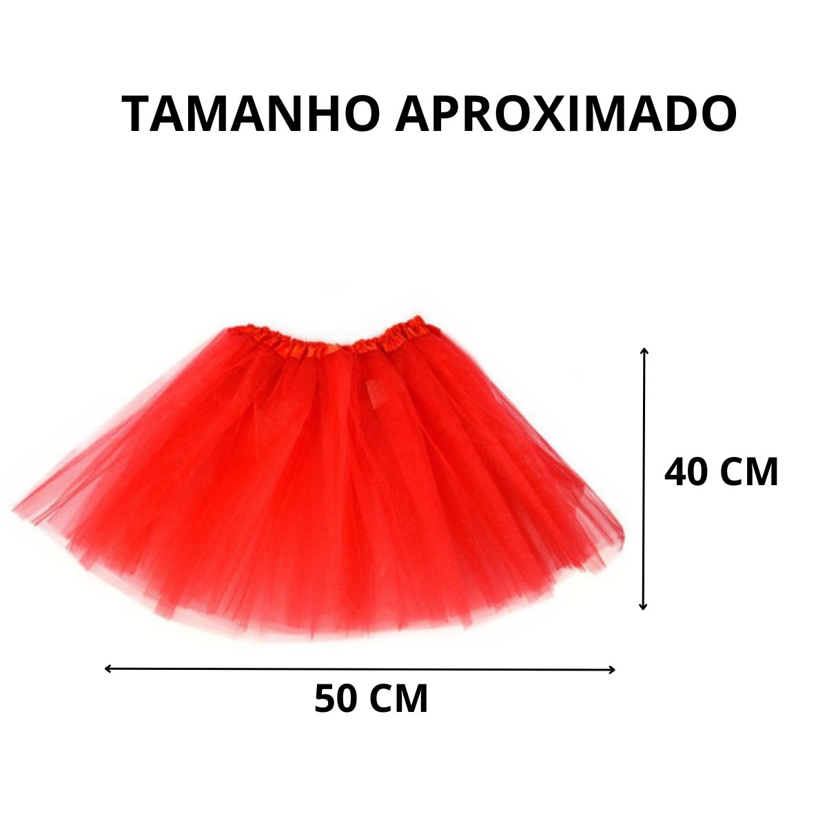 Kit Fantasia Diabinho Completo Acessórios Festa Carnaval Cosplay Halloween + Tridente + Saia