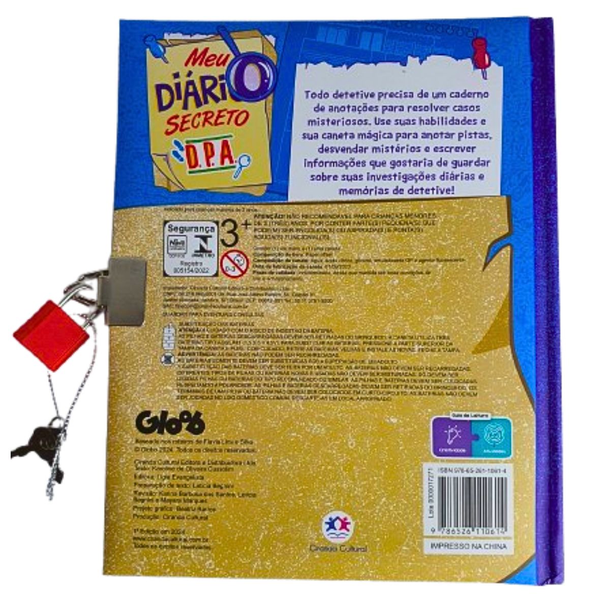 Meu Diário Secreto D.p.a. Caneta Especial - Ciranda Cultural