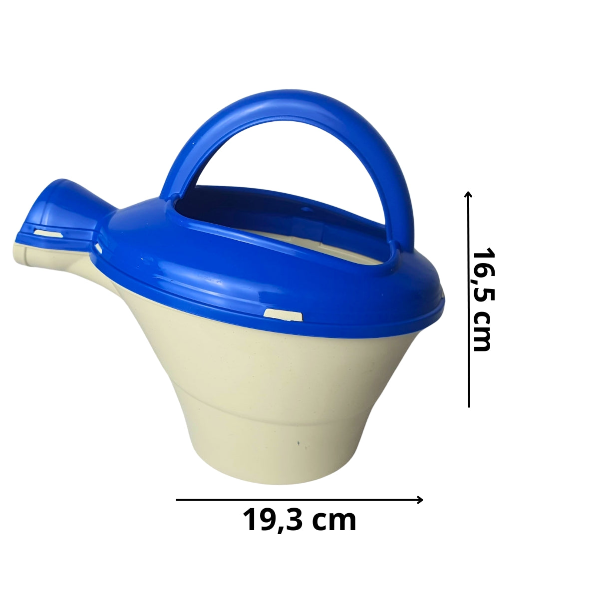 Regador Infantil Azul Com Branco - Brinquedo Para Piscina e Praia