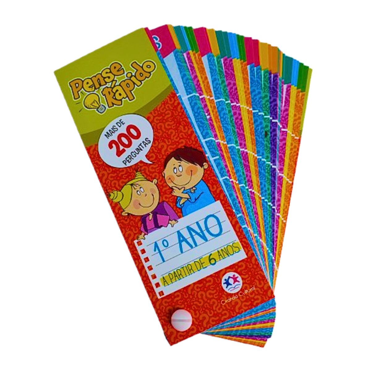 Livro Infantil Flash Cards Pense Rápido / 1° Ano (6 Anos) - Ciranda Cultural