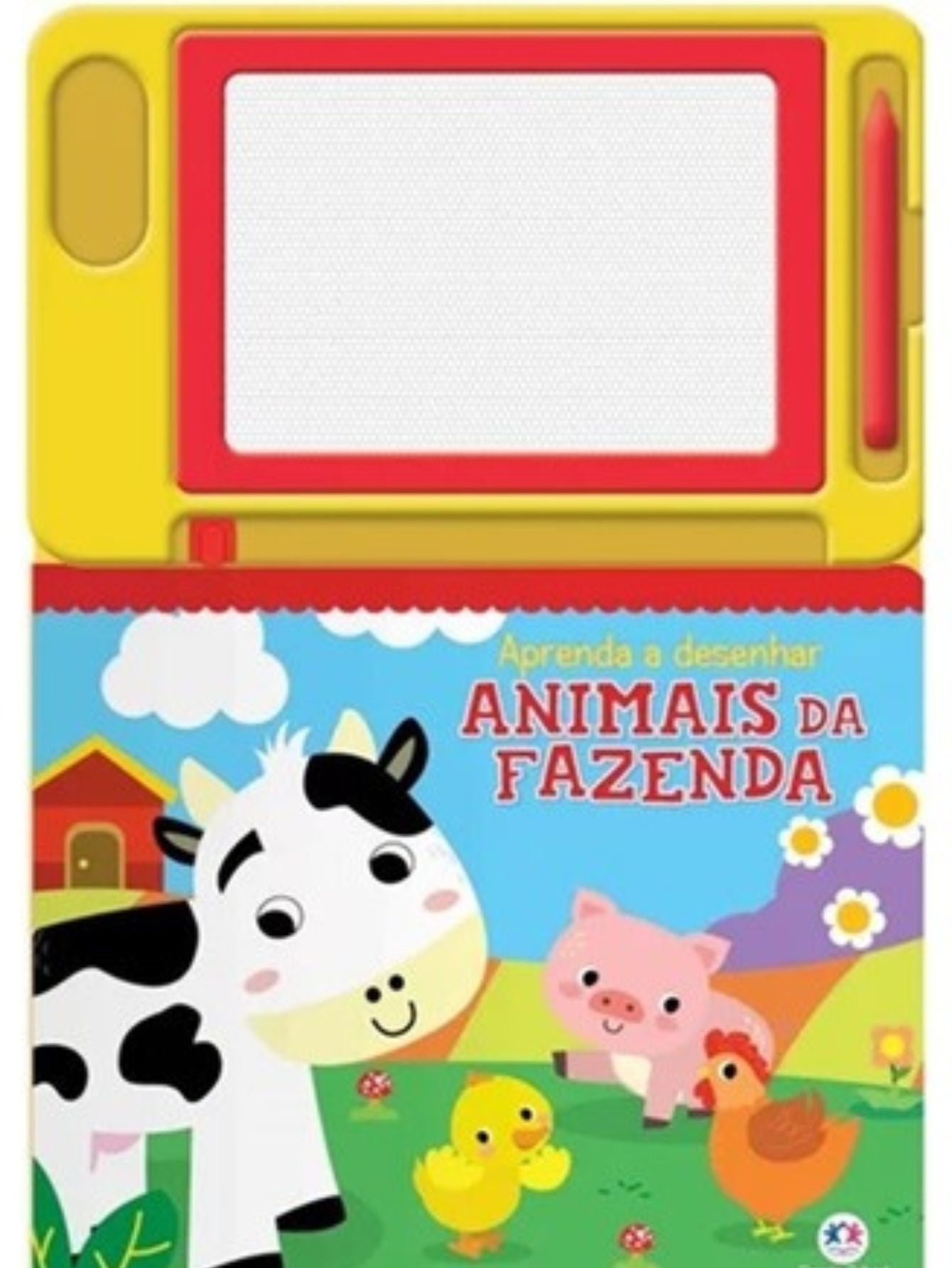 Livro Lousa Magnética Animais Da Fazenda - Ciranda Cultural