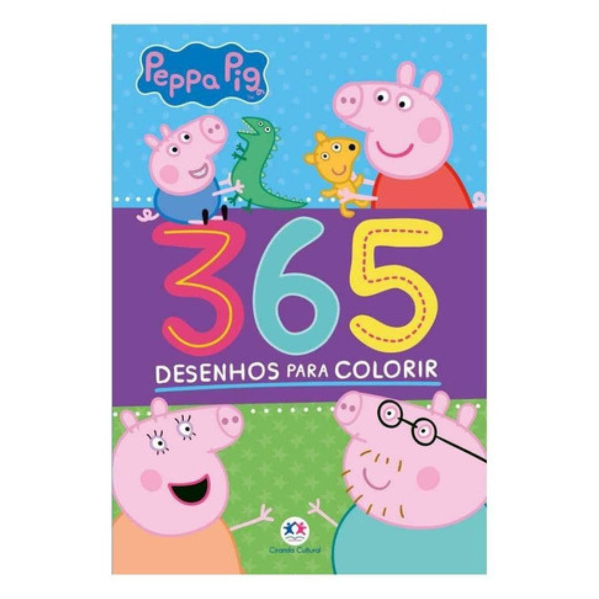 Livro Peppa Pig - 365 Atividades e Desenhos - Ciranda Cultural