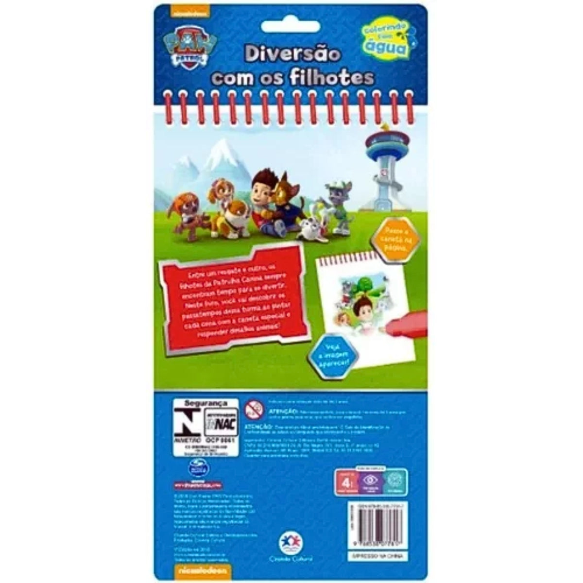 Aquabook Patrulha Canina - Diversão Com Os Filhotes - Ciranda Cultural