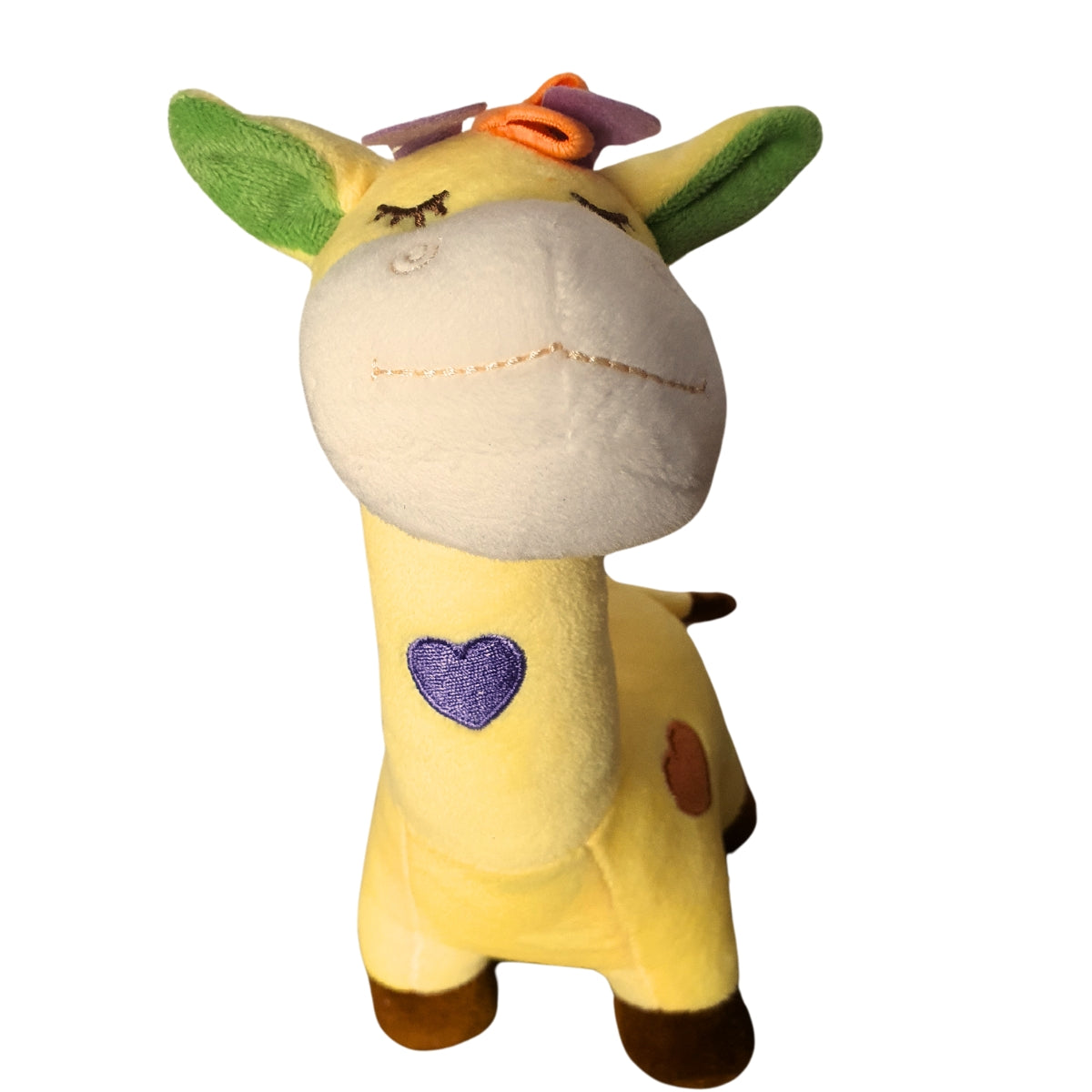 Pelúcia de Girafa Amarela - BBR Toys