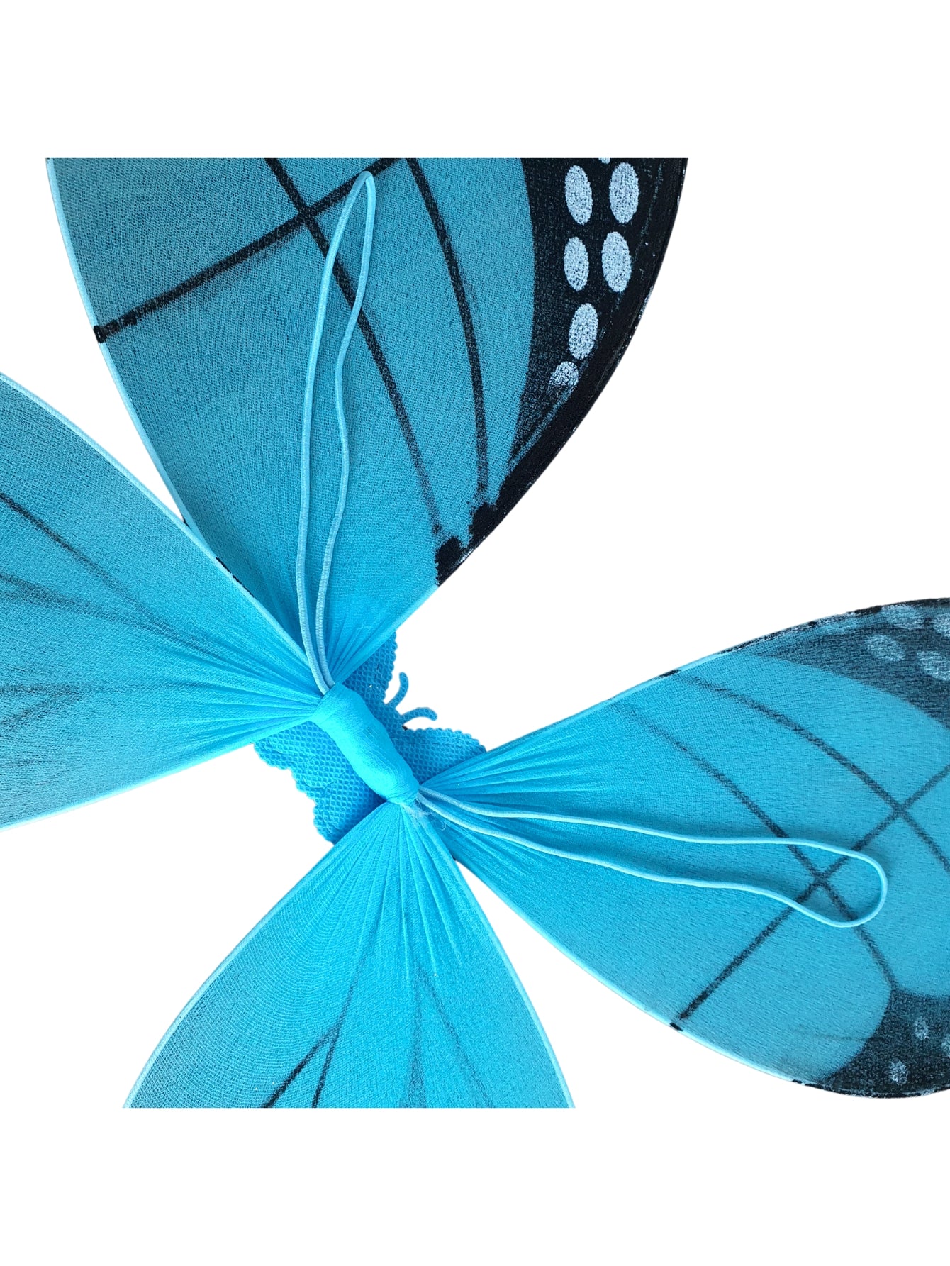 Kit Asa de Borboleta Monarca Azul - Fantasia - Kriat
