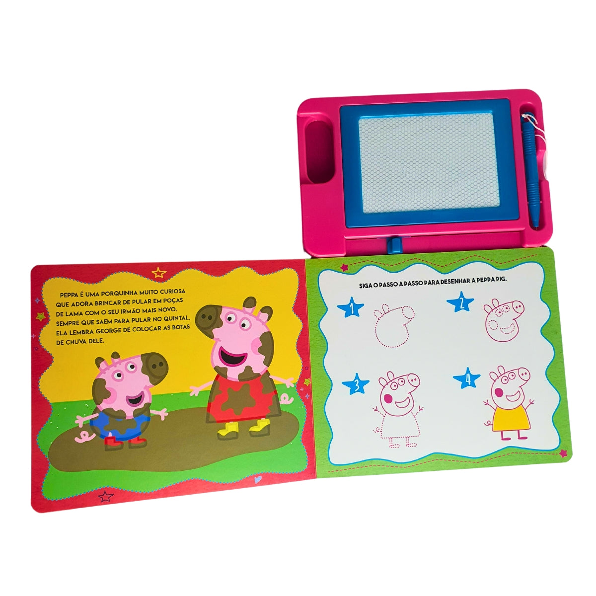 Lousa Mágica Peppa Pig - Meus Primeiros Desenhos - Ciranda Cultural