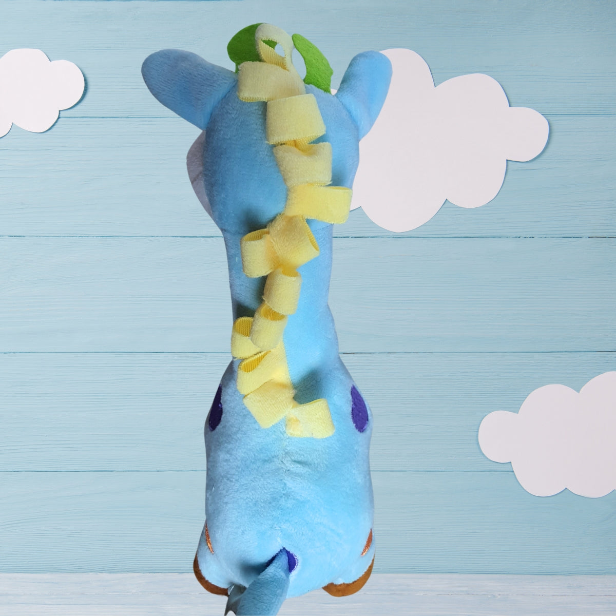 Pelúcia de Girafa Azul - BBR Toys