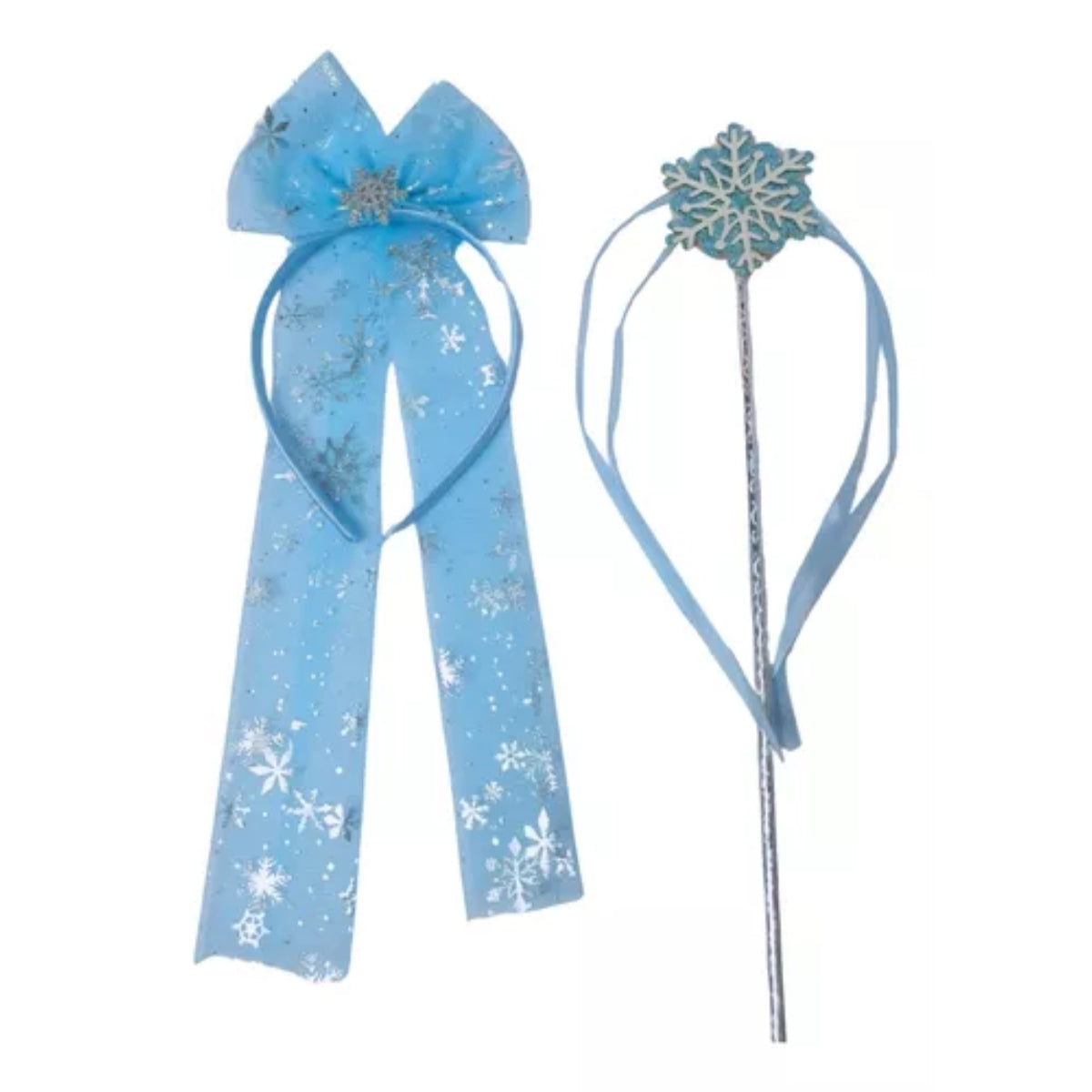 Kit Acessórios e Saia da Elsa Frozen - Fantasia - Kriat