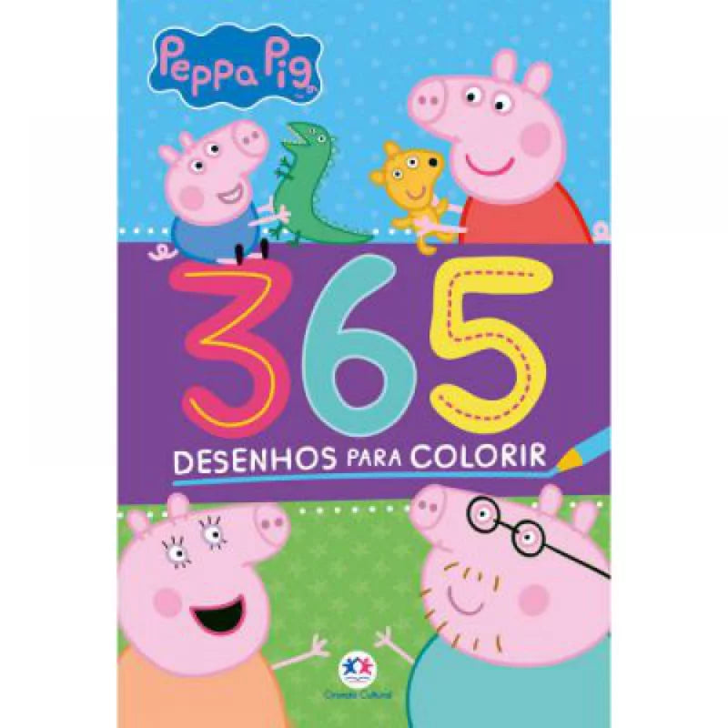 Livro Peppa Pig - 365 Atividades e Desenhos - Ciranda Cultural