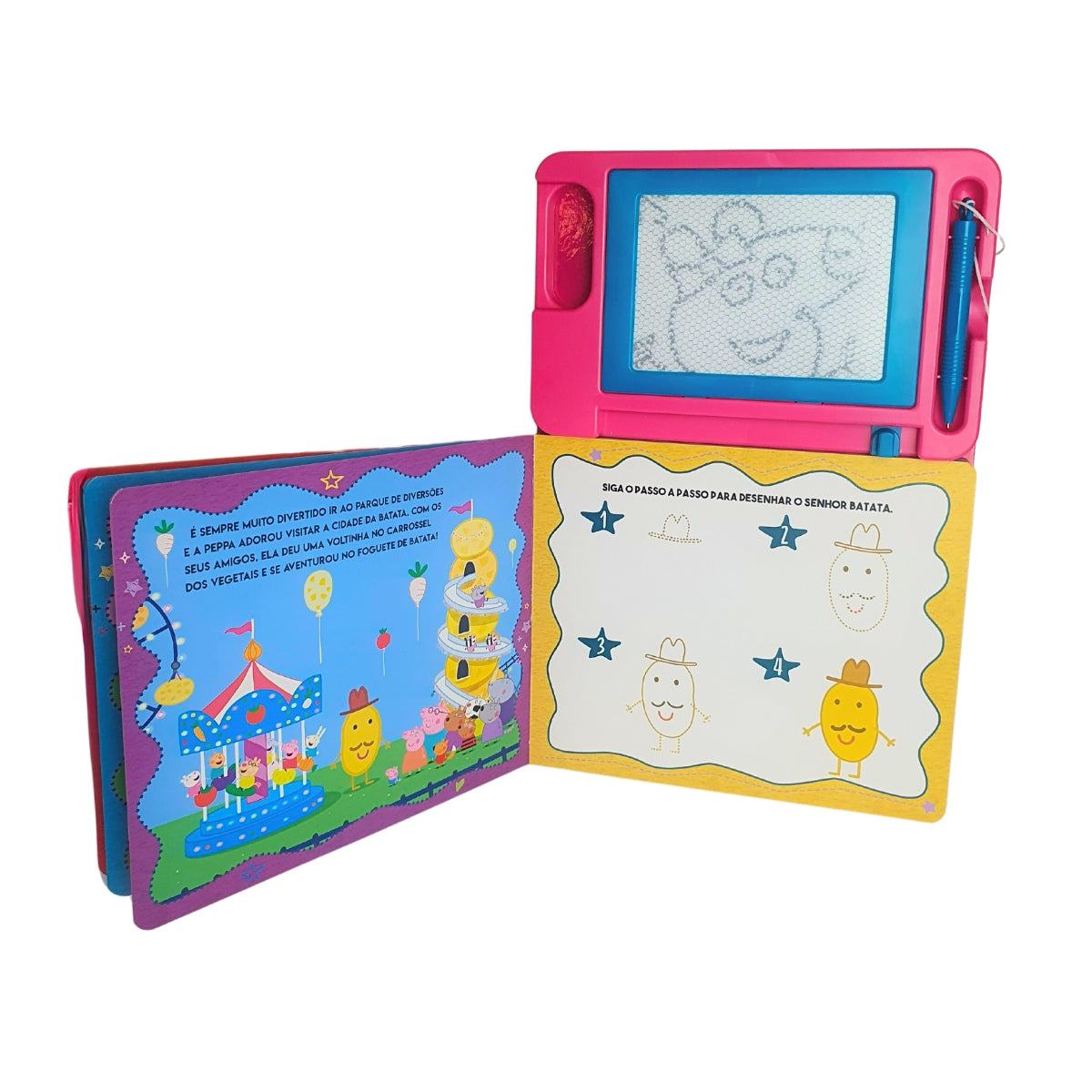Lousa Mágica Peppa Pig - Meus Primeiros Desenhos - Ciranda Cultural