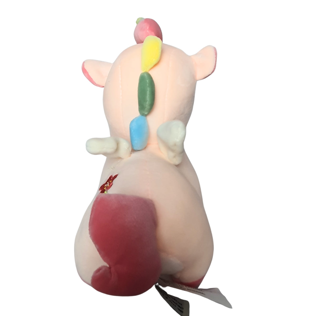 Unicórnio Rosa Claro de Pelúcia - Amigos do Coração - DM Toys
